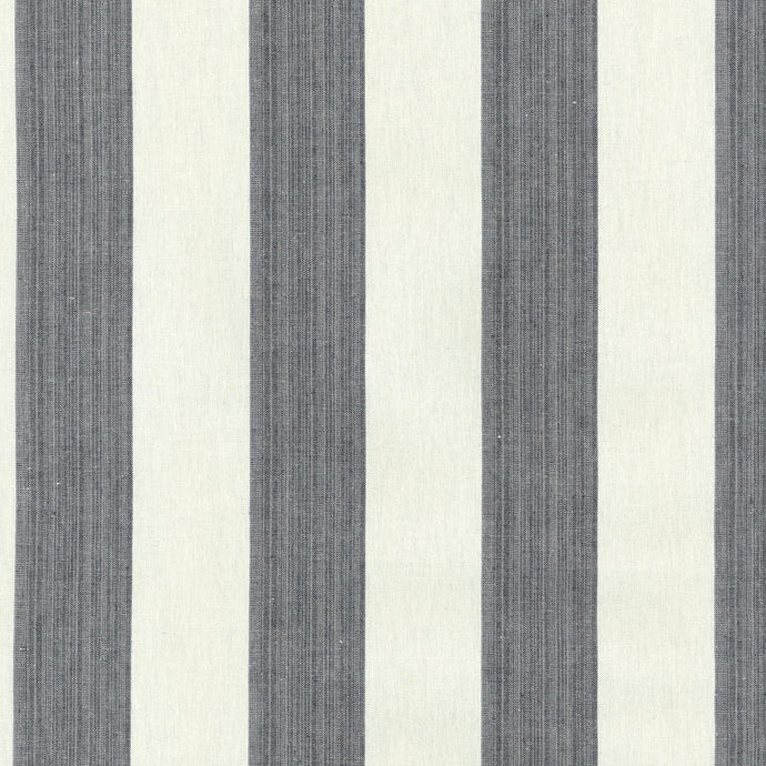 Stratford Stripe CL Licorice Drapery Upholstery Fabric by PK Lifestyles (Waverly)