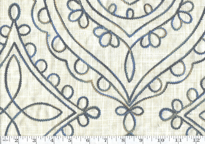 Load image into Gallery viewer, Timelessness CL Denim Drapery Upholstery Fabric by  P Kaufmann
