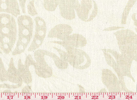 Villa Medici CL Linen Drapery Upholstery Fabric by Braemore Textiles