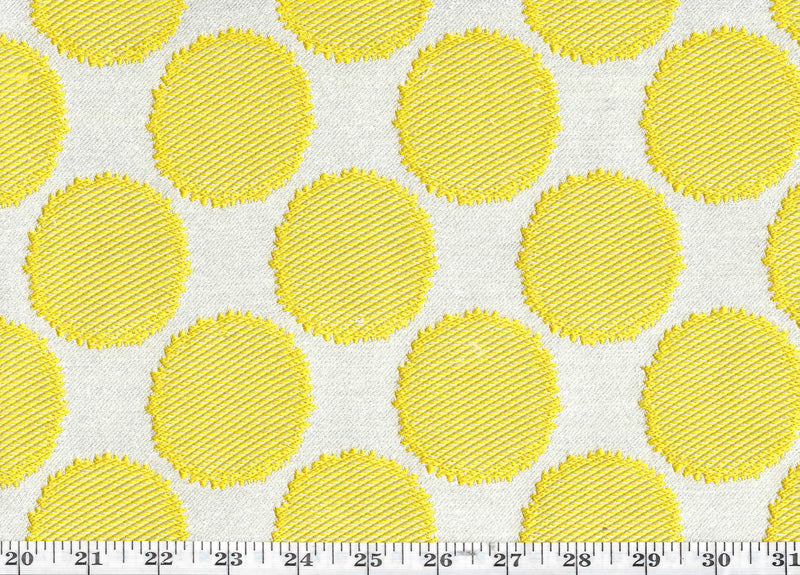 Load image into Gallery viewer, Well Rounded CL Lemongrass Drapery Upholstery Fabric by PK Lifestyles
