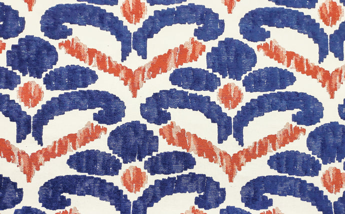 Winnie CL Patriot Drapery Upholstery Fabric by DeLeo Textiles