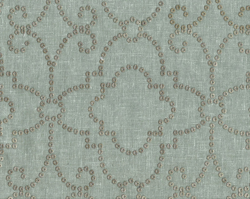 Load image into Gallery viewer, Wow Factor Embroidery CL Moonstone Beaded Drapery Upholstery Fabric by PK Lifestyles
