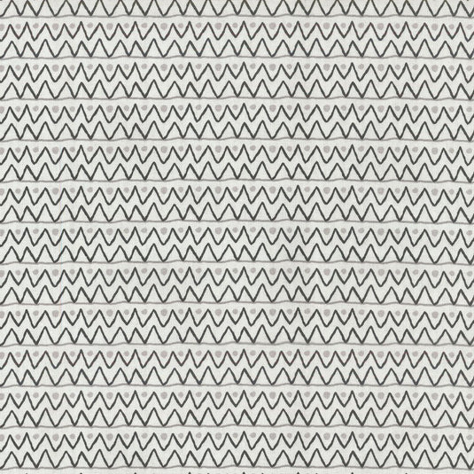 Zipper Zag CL Graphite Drapery Upholstery Fabric by PK Lifestyles (Waverly)