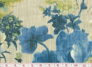 Garden Odyssey CL Azure Drapery Fabric by PK Lifestyles