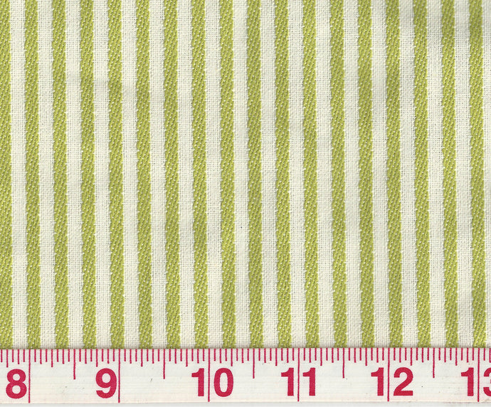 Good Lookin' Stripe CL Sprout Upholstery Fabric by  P Kaufmann 