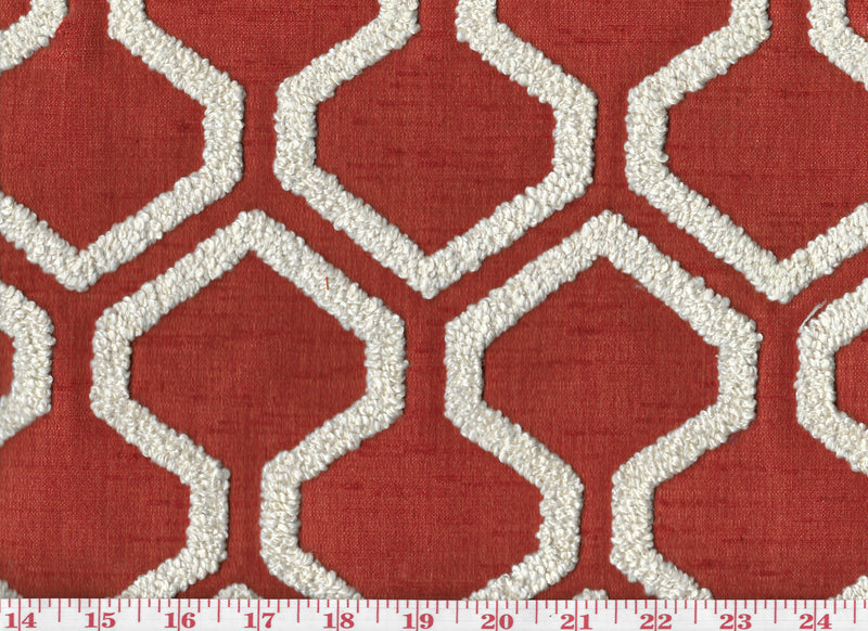 Load image into Gallery viewer, Raw Edges CL Paprika Drapery Upholstery Fabric by  P Kaufmann 
