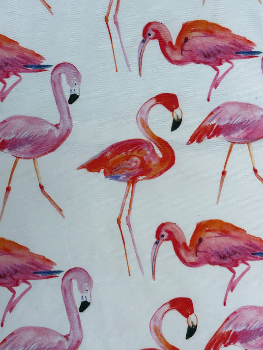 Flamingo Pink Upholstery Fabric by P. Kaufman