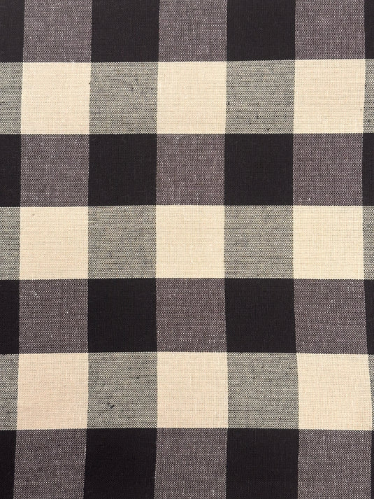 Buffalo Black Upholstery/Drapery Fabric by Ralph Lauren