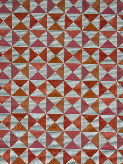 Array Apricot Outdoor Upholstery Fabric by Sunbrella