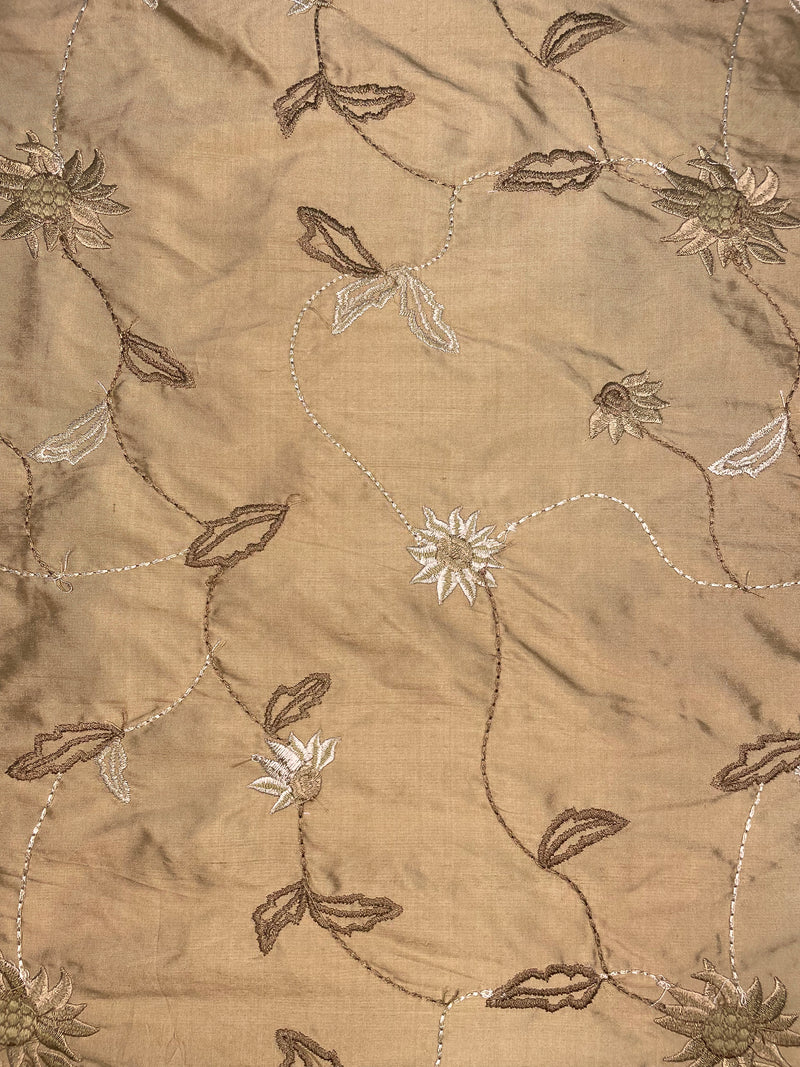 Load image into Gallery viewer, Hubli Tan Drapery Fabric by Kravet
