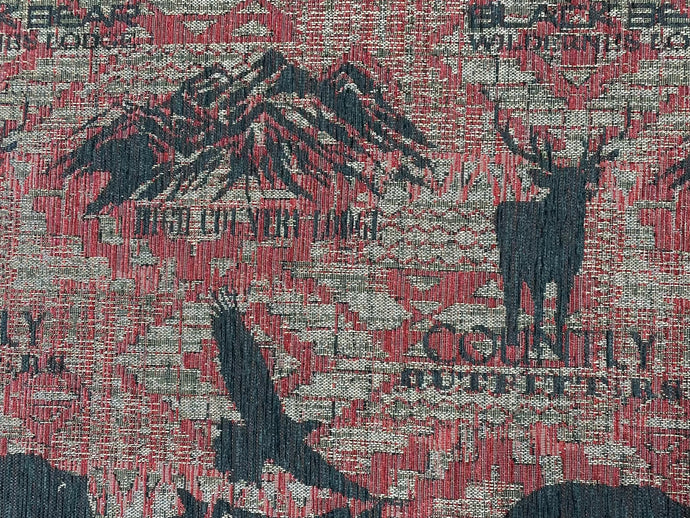 Stockton Redstone Upholstery Fabric by Regal Fabrics