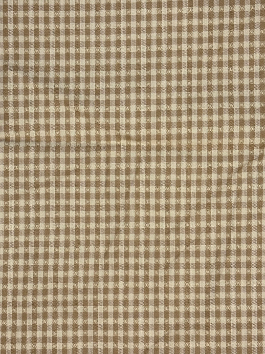 Dobby Check Buff Upholstery/Drapery Fabric by Ralph Lauren