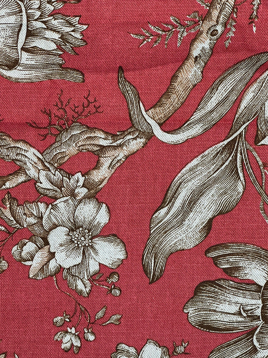 Tulipano Crimson Upholstery/Drapery Fabric