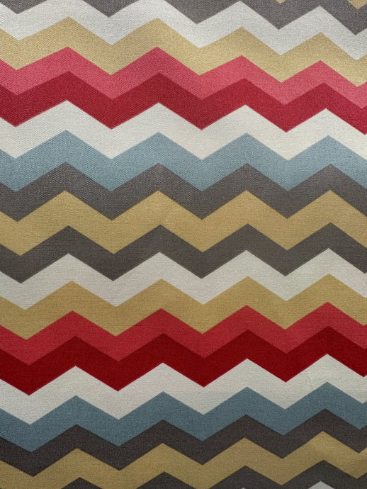 Panama Wave - Peachtini Outdoor Upholstery Fabric by Waverly