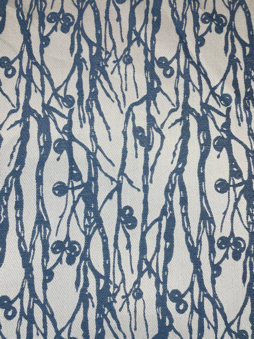 Terence Aqua Ink Upholstery Fabric by Clarence House