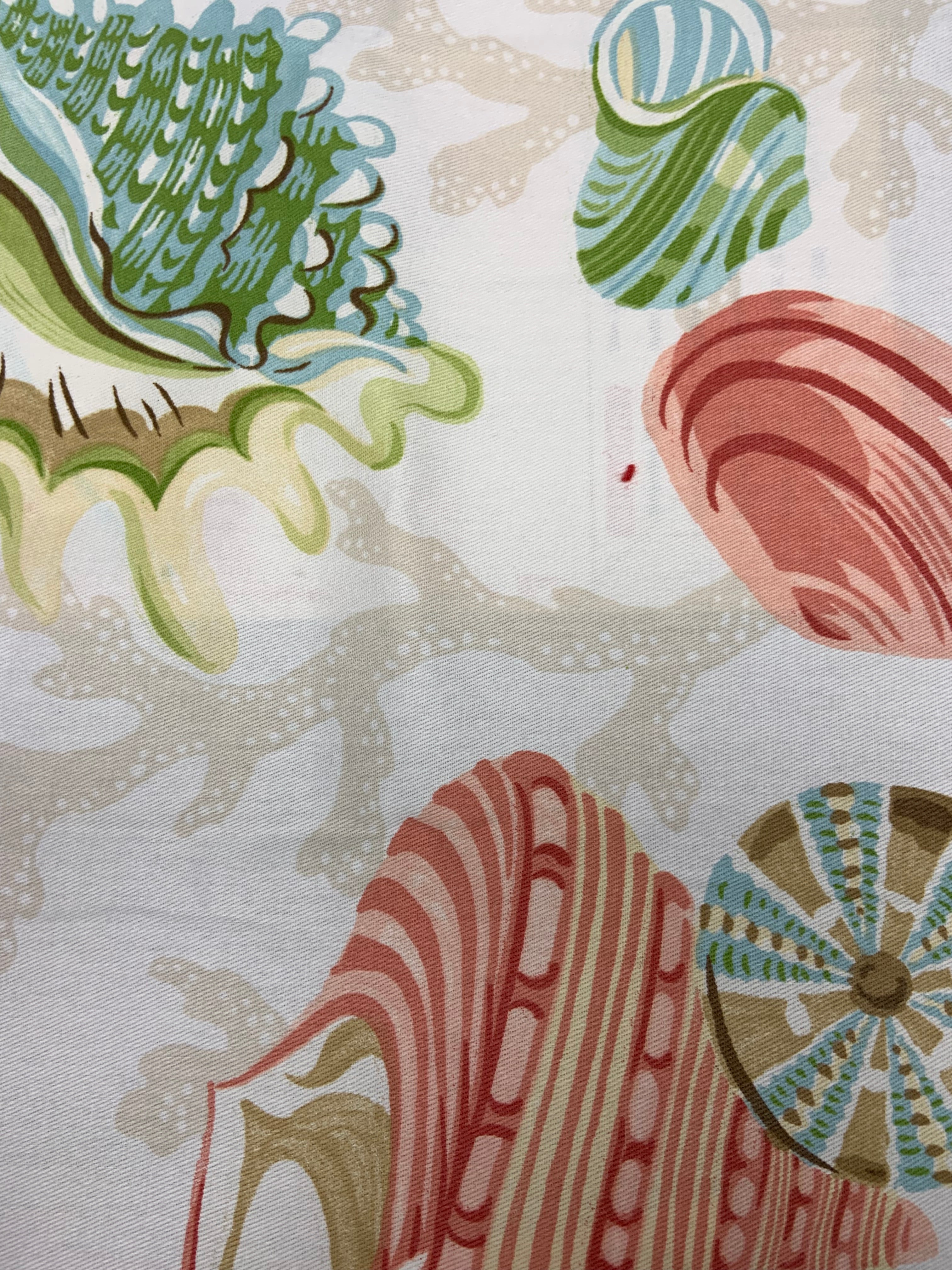 Coral Pattern Fabric