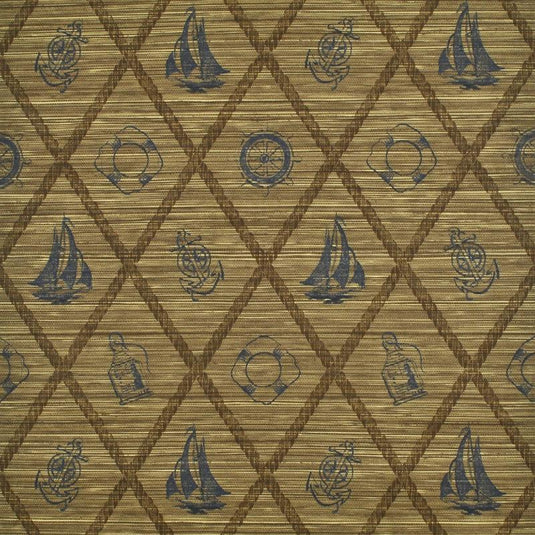 S.S. Hessie CL Sepia Double Roll of Wallpaper  by Ralph Lauren